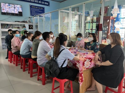HỌP ĐẠI DIỆN HỘI PHỤ HUYNH HỌC SINH TẠI VĂN PHÒNG TRƯỜNG MN AN TÂY