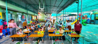 Hội thi vẽ tranh “Bé với an toàn giao thông”