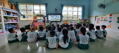 Dạy trẻ kĩ năng thoát khỏi đám cháy lồng ghép vào các hoạt động ở trường
