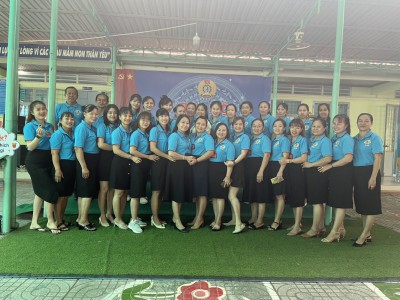 ĐẠI HỘI CÔNG ĐOÀN CƠ SỞ LẦN THỨ V, TRƯỜNG MẦM NON AN TÂY NHIỆM KỲ 2023-2028