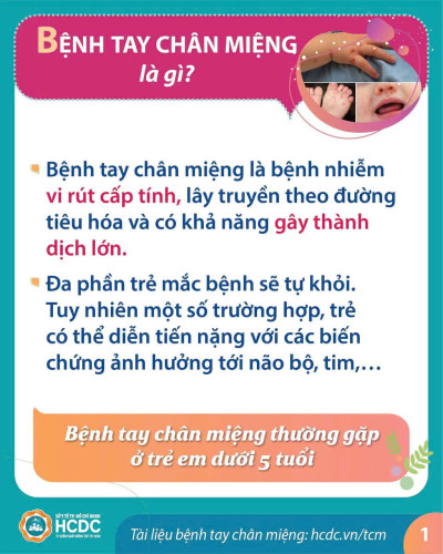 Phòng bệnh tay chân miệng