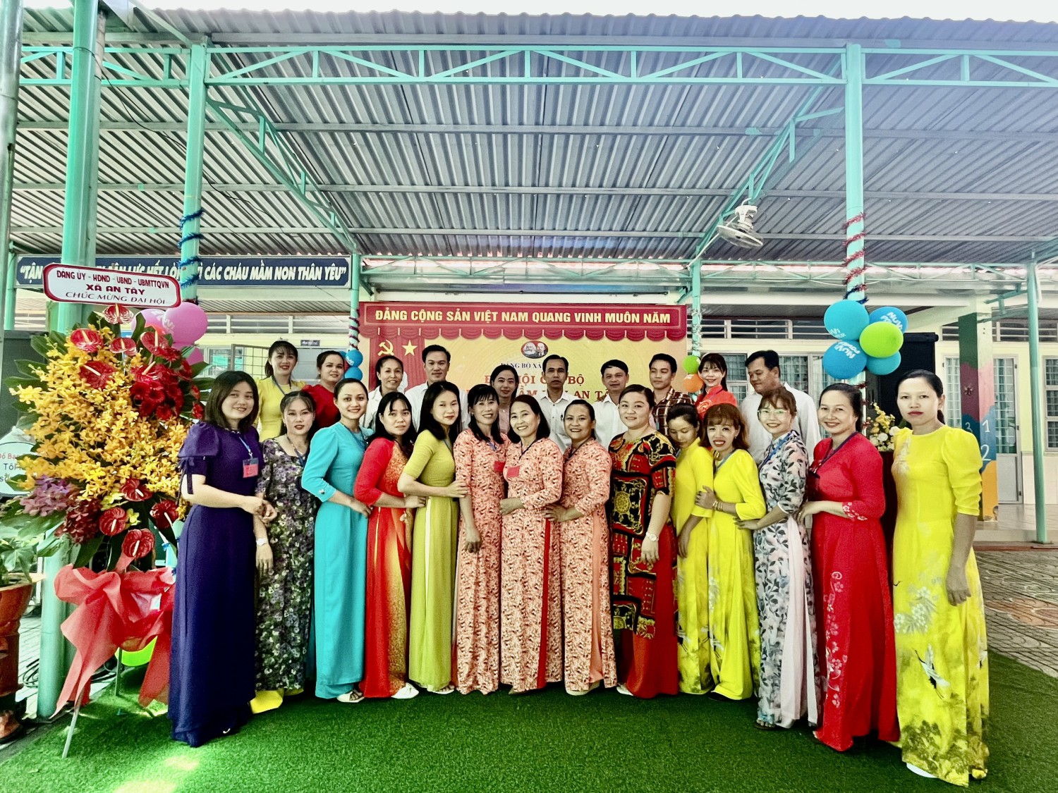 Đại hội chi bộ trường mầm non An Tây nhiệm kỳ 2022-2025