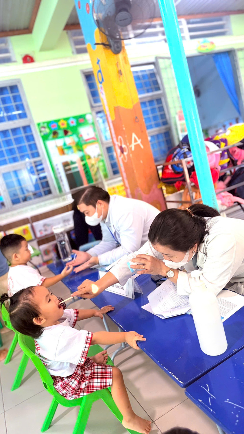 KHÁM SỨC KHỎE ĐẦU NĂM CHO TRẺ