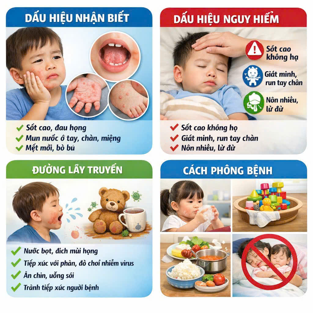 PHÒNG CHỐNG BỆNH TAY CHÂN MIỆNG