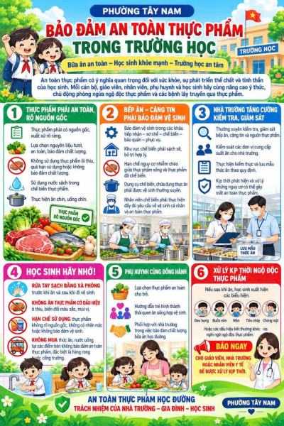 BÉ CÙNG GIỮ AN TOÀN THỰC PHẨM