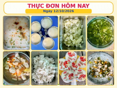 THỰC ĐƠN NGÀY 12/10/2026