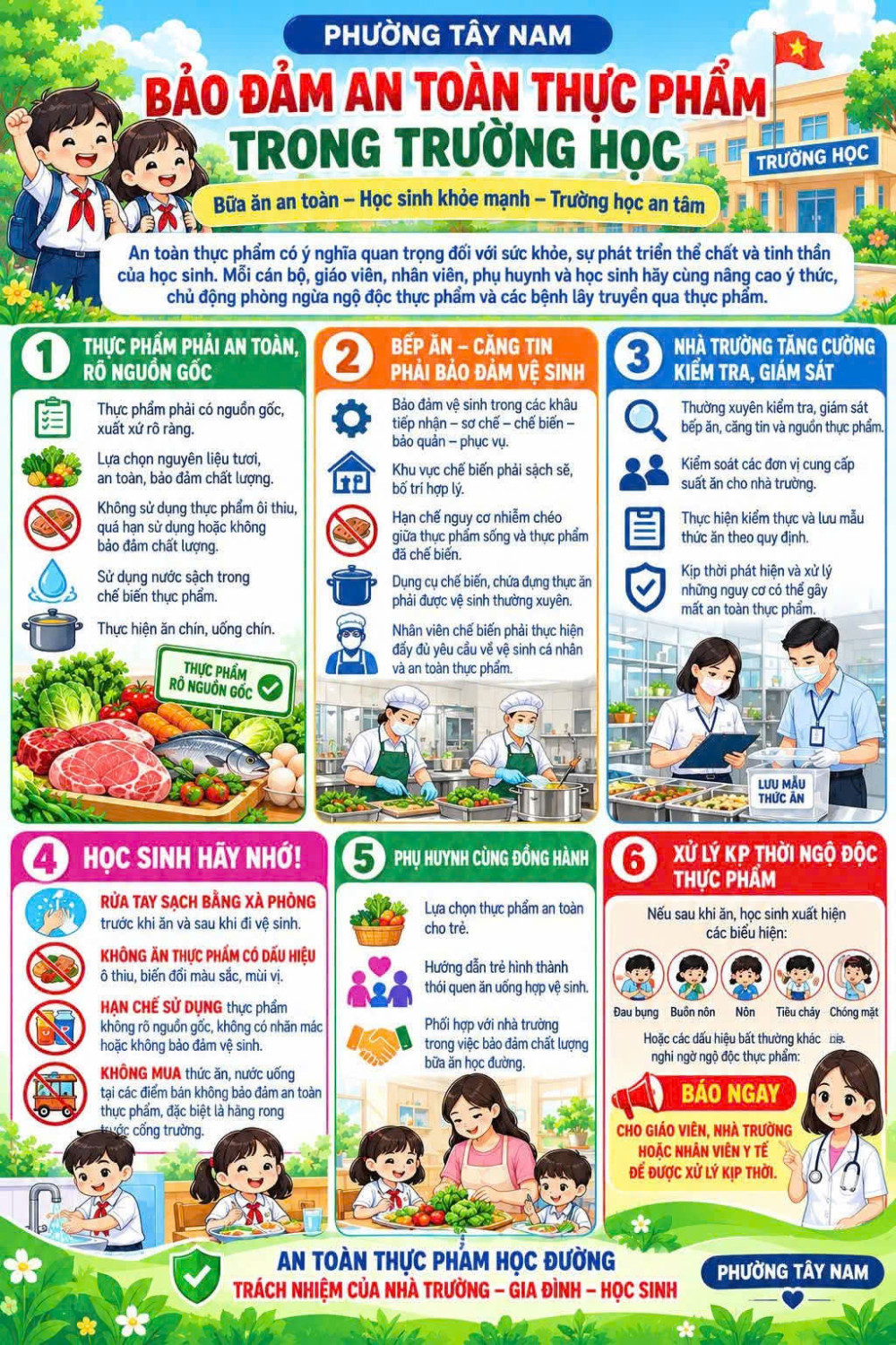 BÉ CÙNG GIỮ AN TOÀN THỰC PHẨM